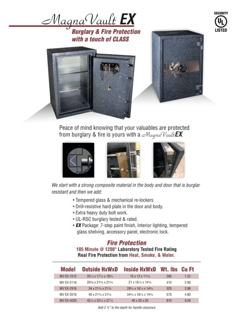 Hayman Magna Vault Ex & Dyna Vault Alpha, New Jersey The Safe Man, LLC